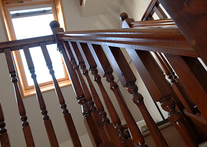 Loft conversion staircase