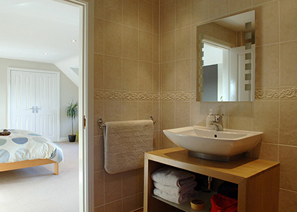 Loft conversion bathroom